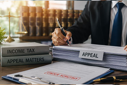 Income Tax Scrutiny Cases & Appeal Matters