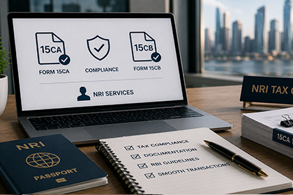 Form 15ca and 15cb Filing Services for NRI